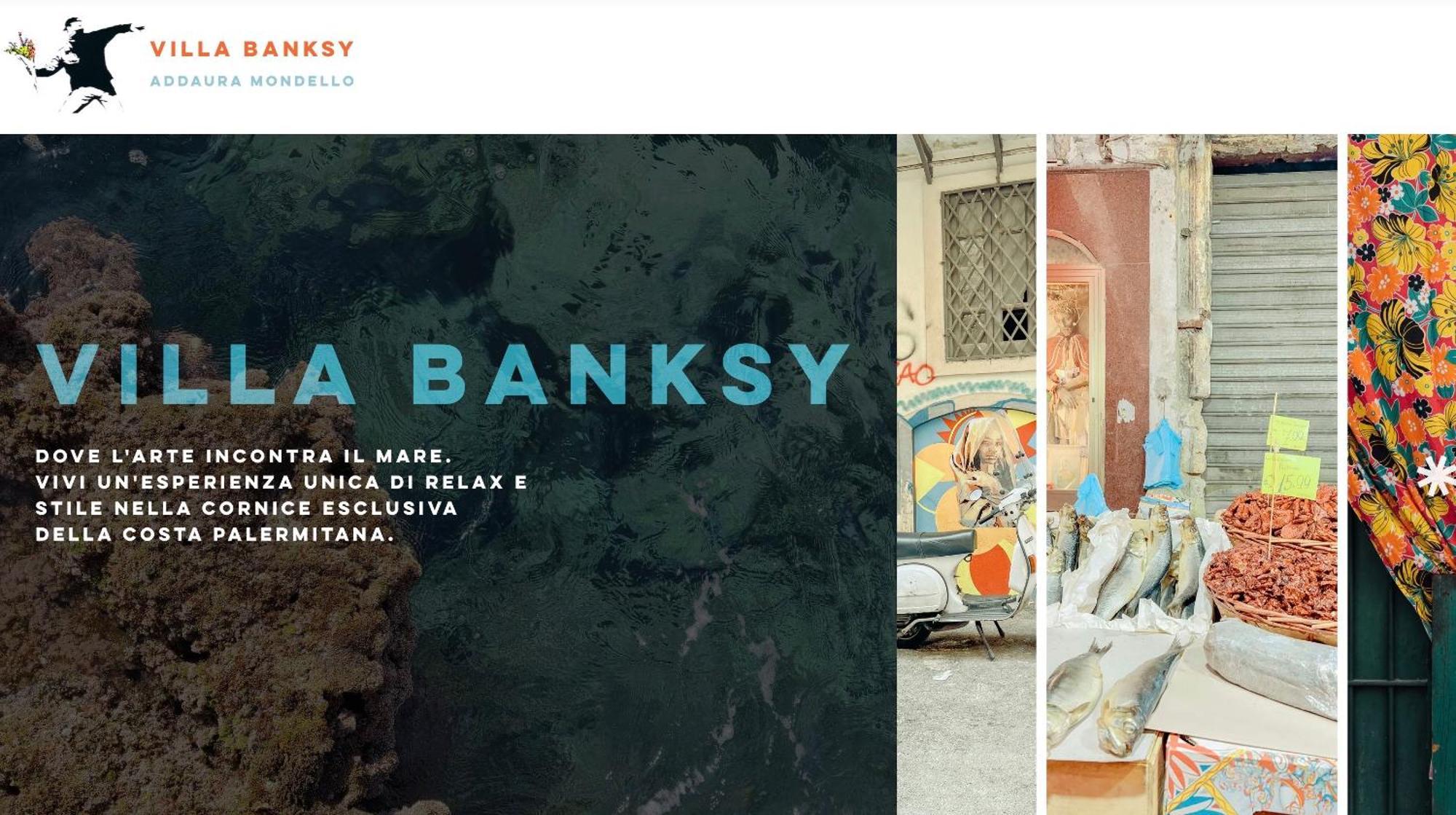 Villa Banksy Addaura Mondello Palermo Eksteriør billede